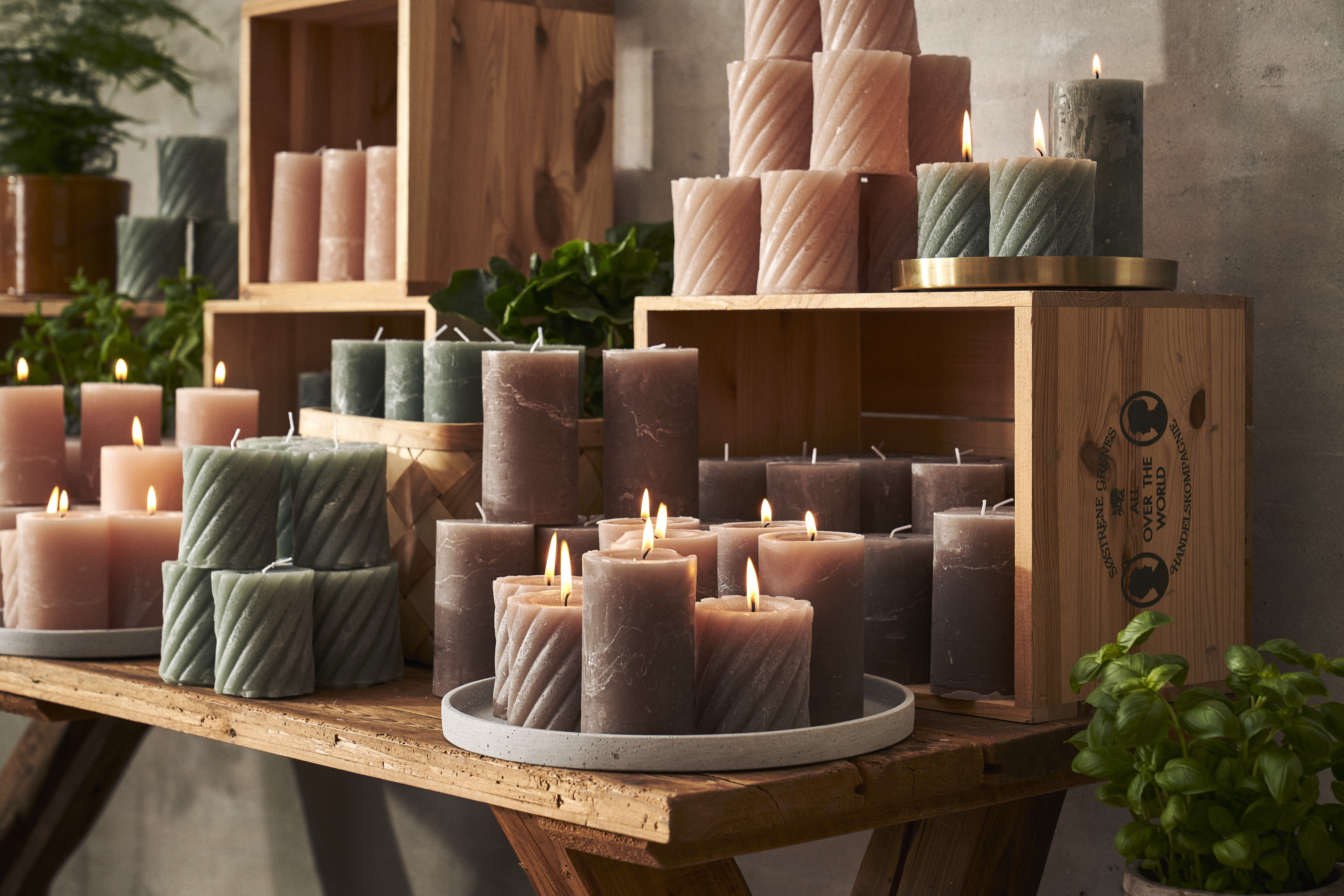 Candle market Søstrene Grene